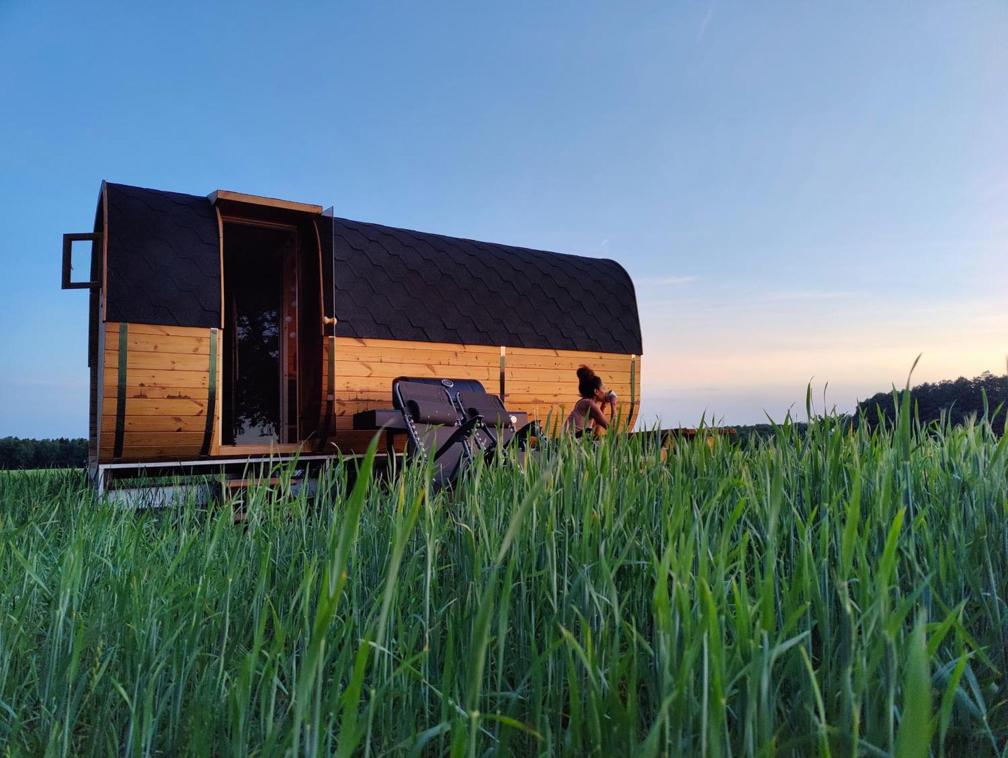 Under Canvas Bornholm Ostermarie Bagian luar foto