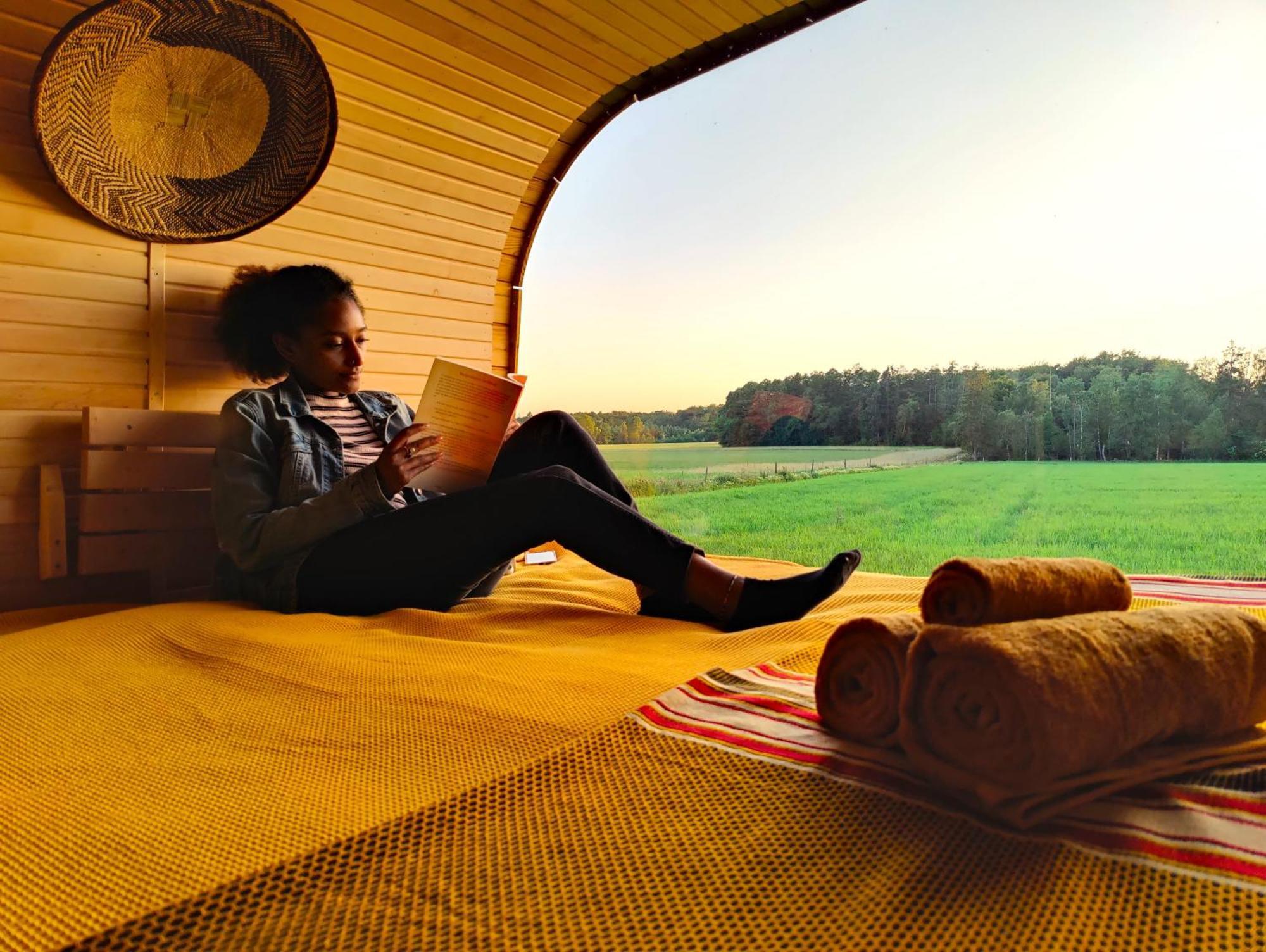 Under Canvas Bornholm Ostermarie Bagian luar foto