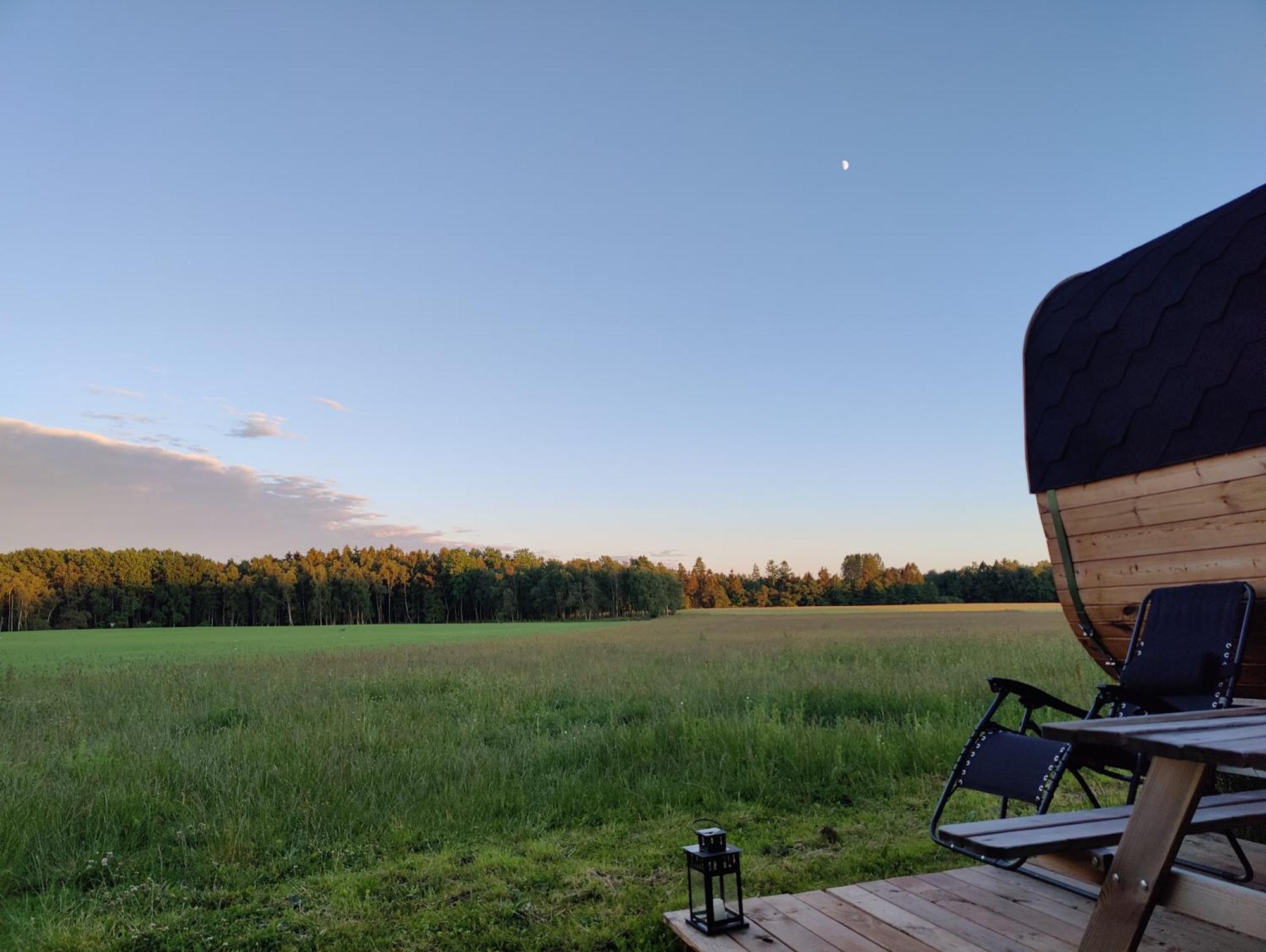 Under Canvas Bornholm Ostermarie Bagian luar foto
