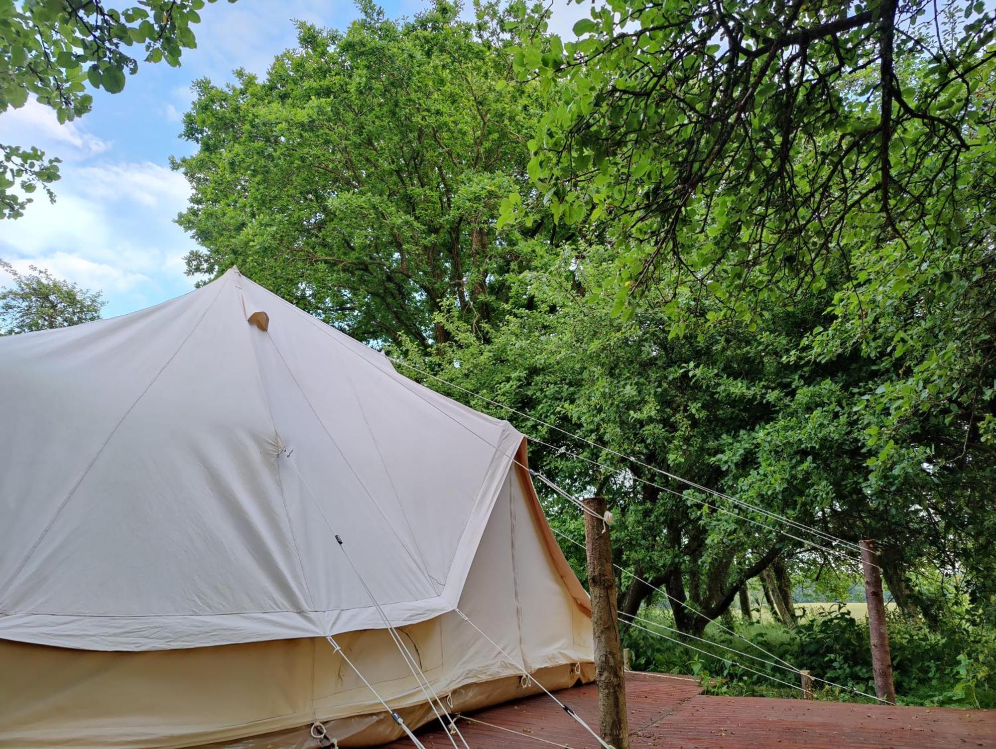 Under Canvas Bornholm Ostermarie Bagian luar foto